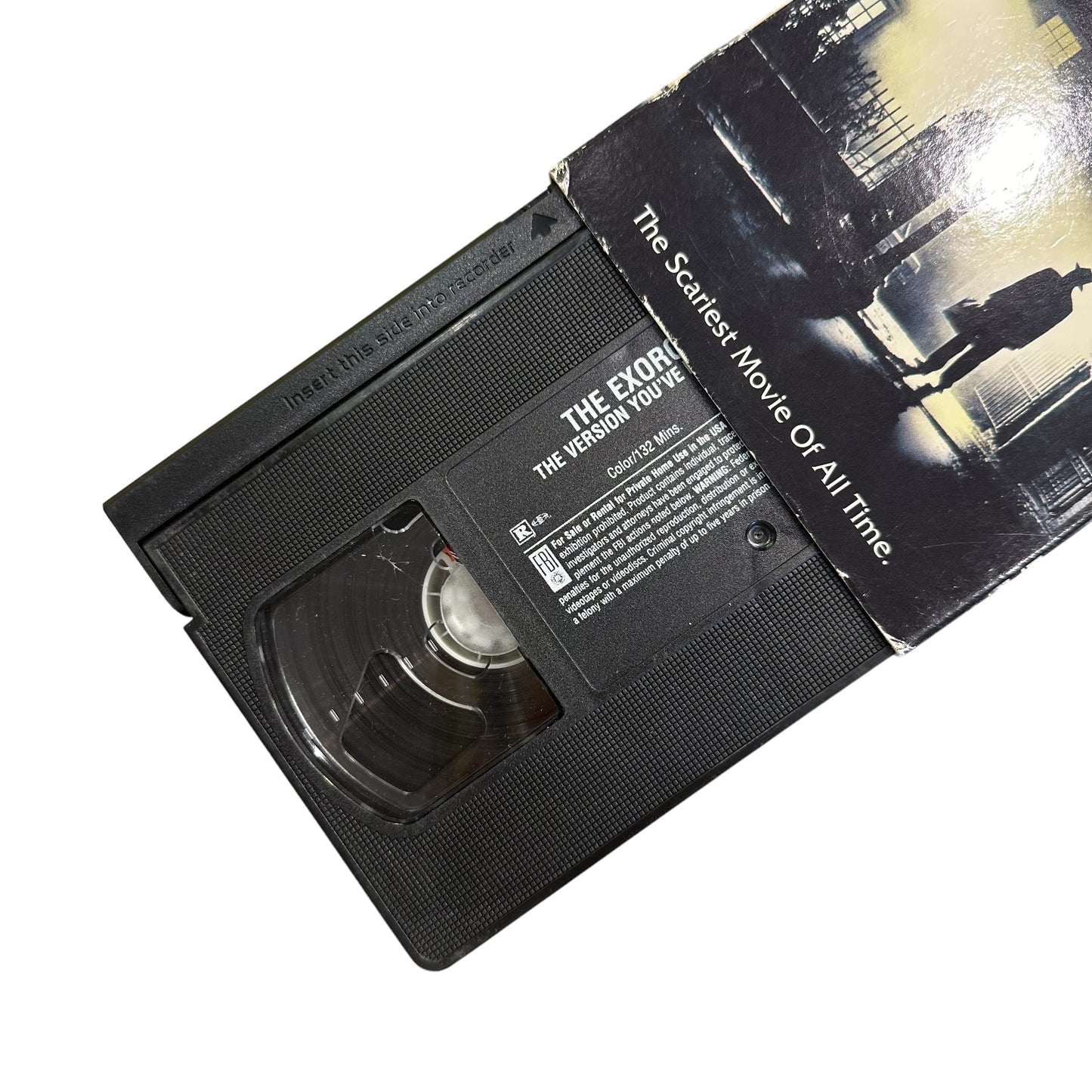 VHS ビデオテープ エクソシスト The Exorcist 海外版 USA アメリカ ヴィンテージ ビデオ 紙ジャケ