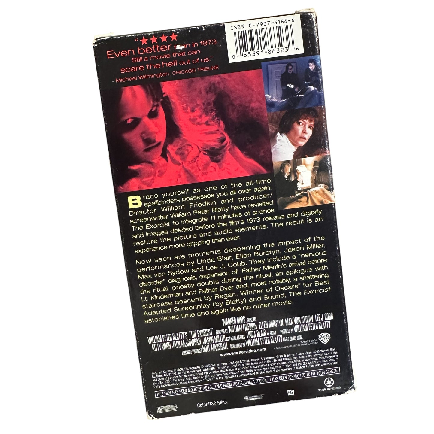 VHS ビデオテープ エクソシスト The Exorcist 海外版 USA アメリカ ヴィンテージ ビデオ 紙ジャケ
