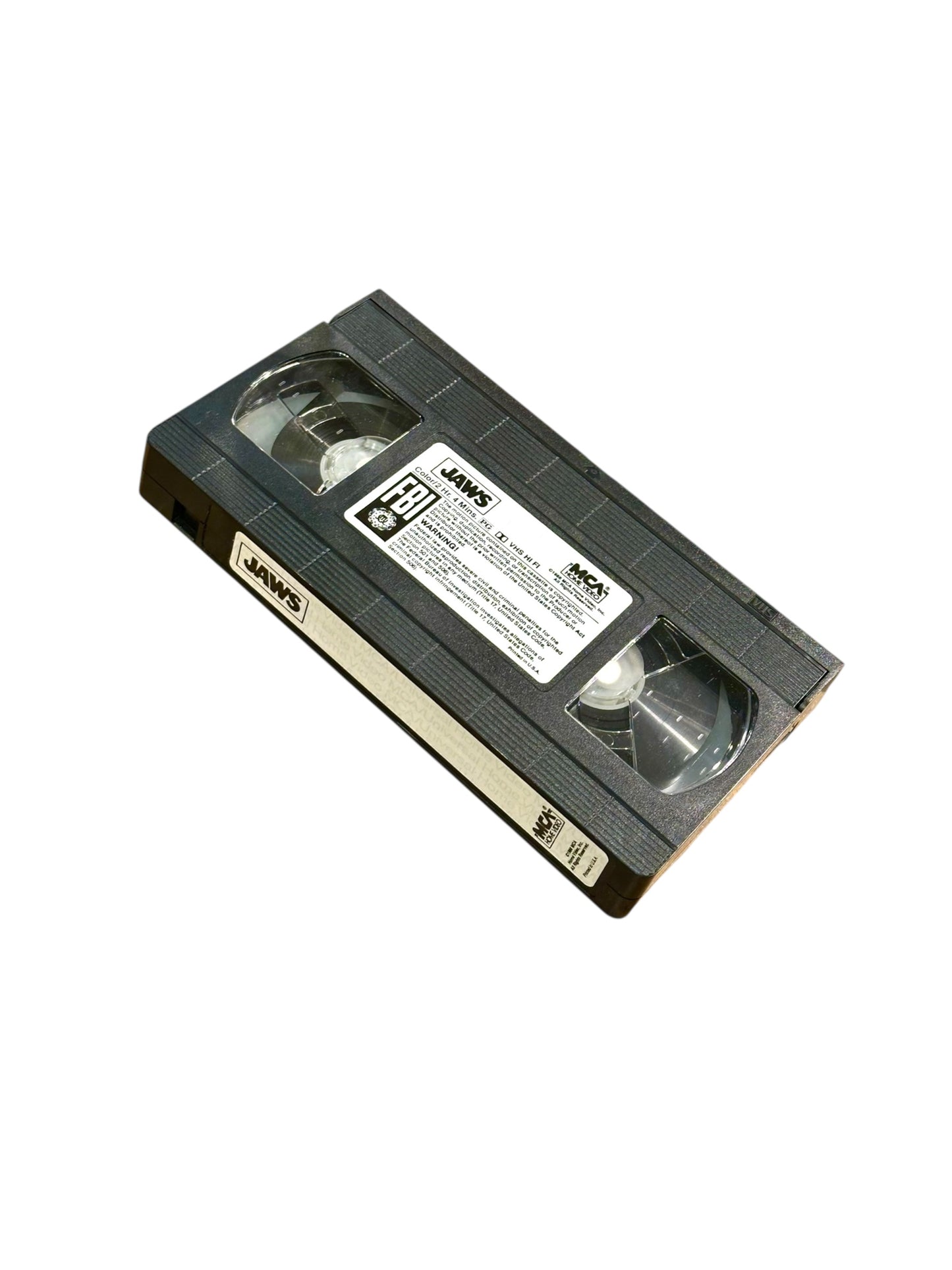 VHS ビデオテープ 輸入版 ジョーズ JAWS 海外版 USA アメリカ ヴィンテージ ビデオ 紙ジャケ
