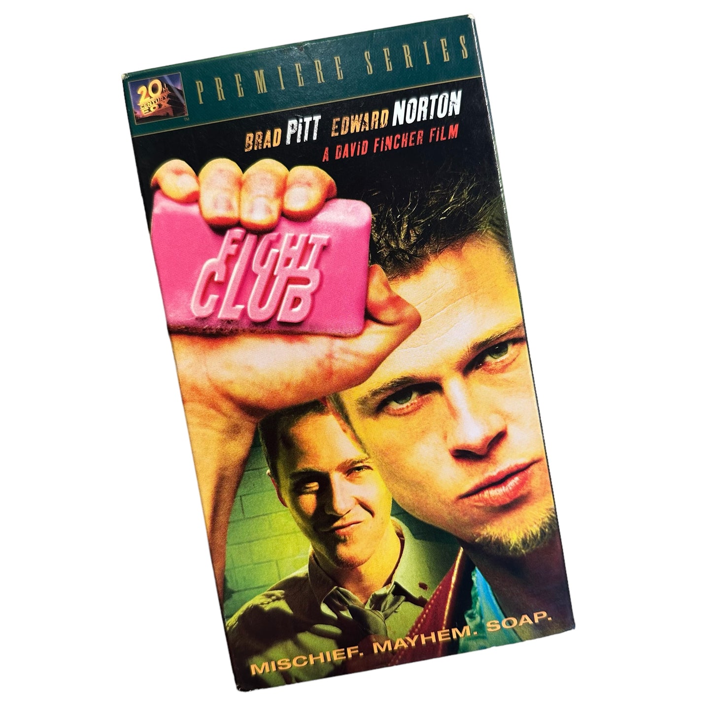 VHS ビデオテープ 輸入版 ファイト・クラブ Fight Club 海外版 USA アメリカ ヴィンテージビデオ 紙ジャケ