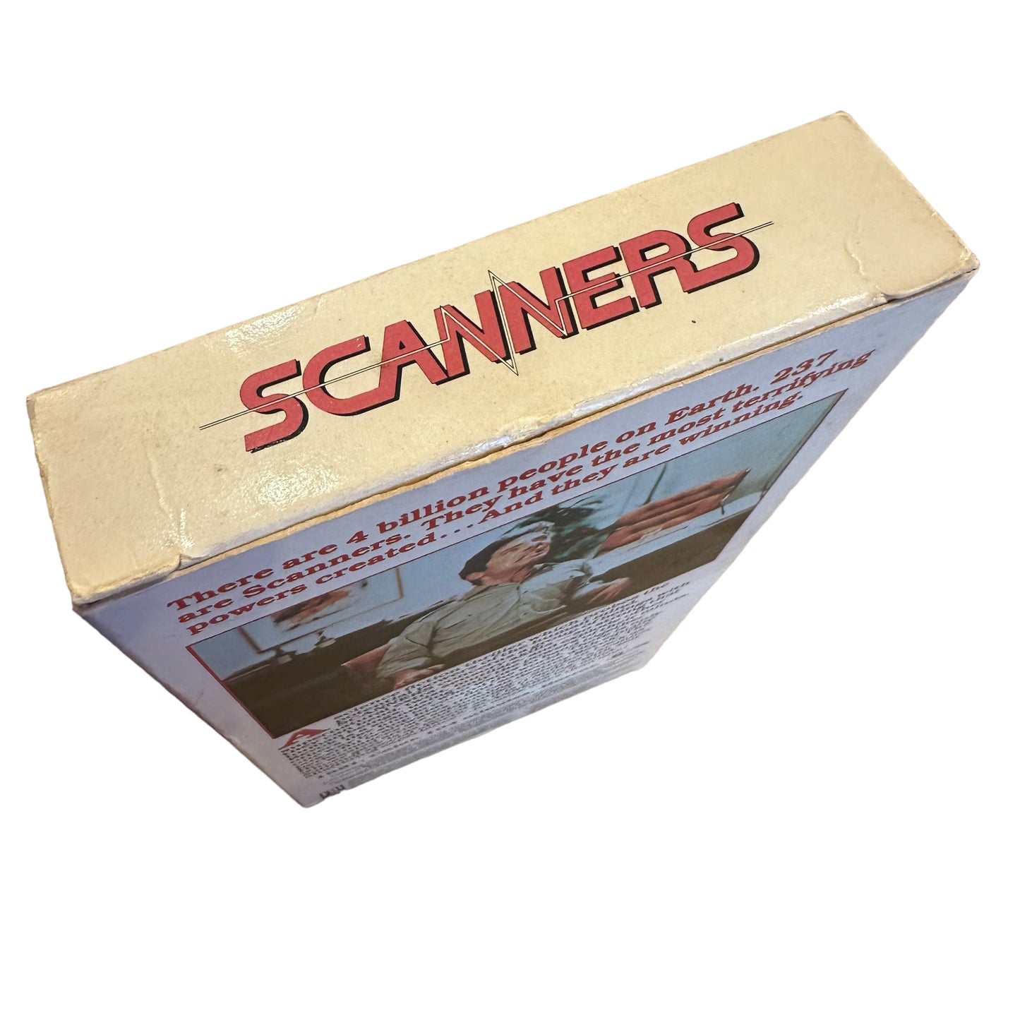 VHS ビデオテープ 輸入版 SCANNERS スキャナーズ 海外版 USA アメリカ ヴィンテージビデオ 紙ジャケ