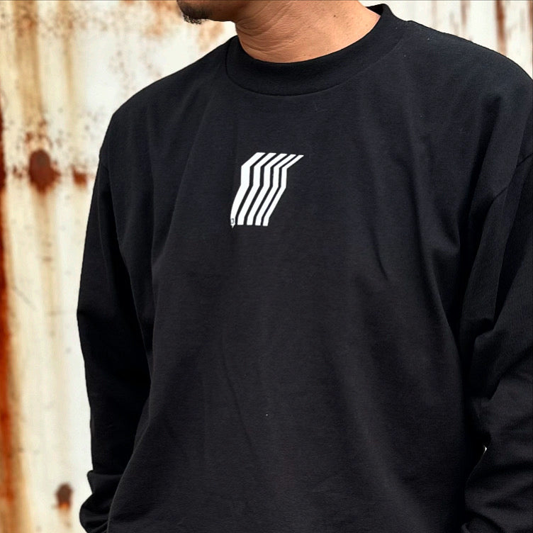 shockwave ロンTee リピト・イシュタール ロンT オリジナルTシャツ PRO CLUB プロクラブ LIPIT ブラック