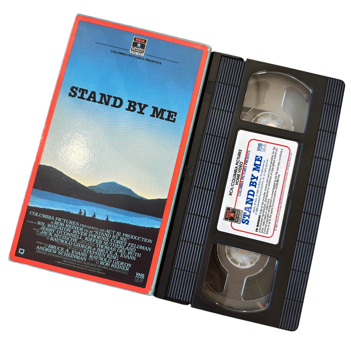 VHS ビデオテープ 輸入版 スタンド・バイ・ミー Stand by Me 海外版 USA アメリカ ヴィンテージビデオ 紙ジャケ