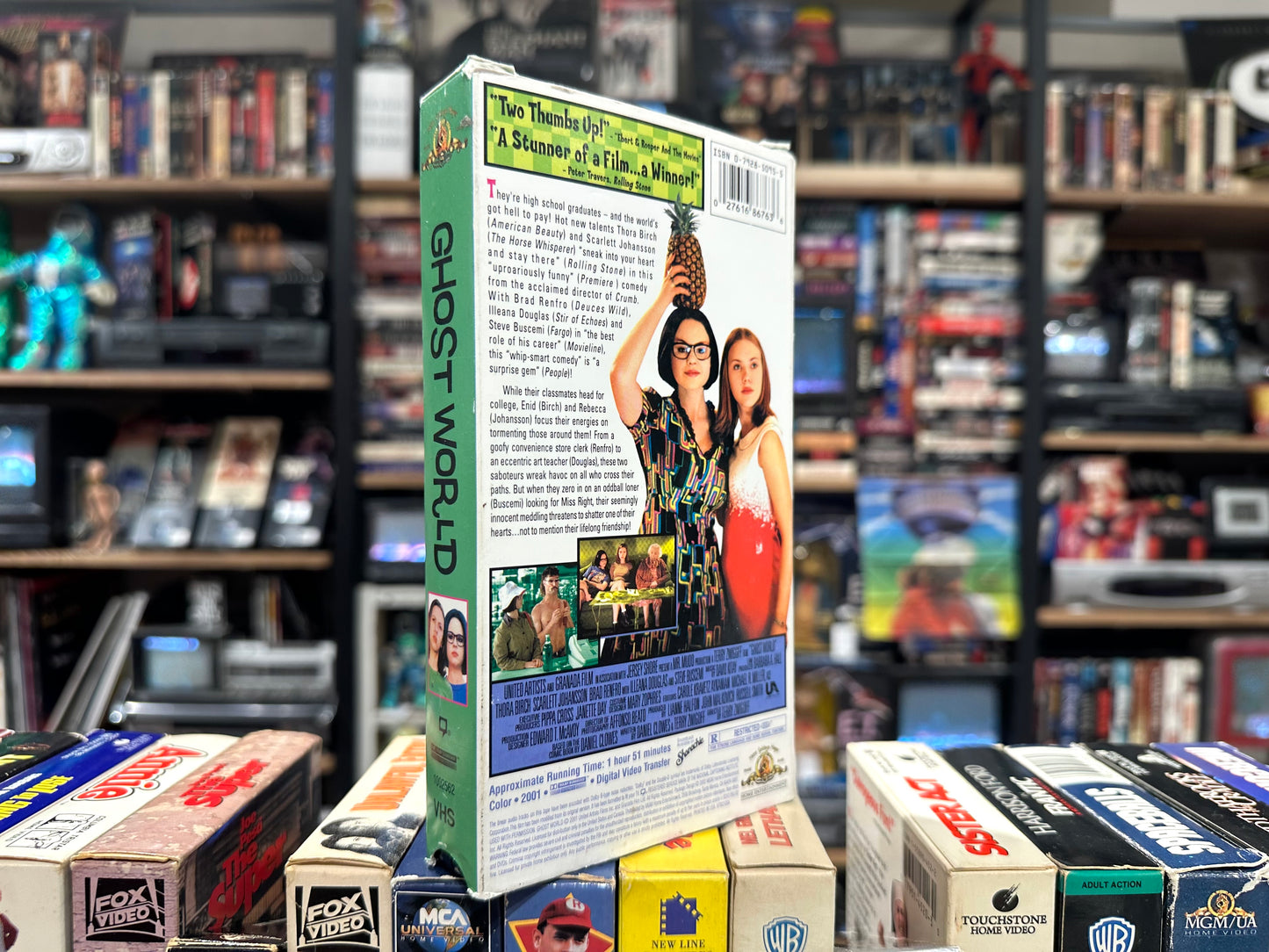 VHS ビデオテープ 輸入版 ゴーストワールド GHOST WORLD 海外版 USA アメリカ ヴィンテージ ビデオ 紙ジャケ