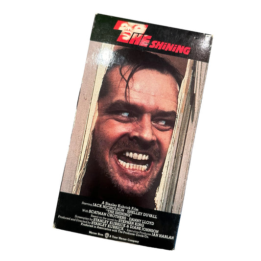 VHS ビデオテープ 輸入版 シャイニング The Shining 海外版 USA アメリカ ヴィンテージ ビデオ 紙ジャケ