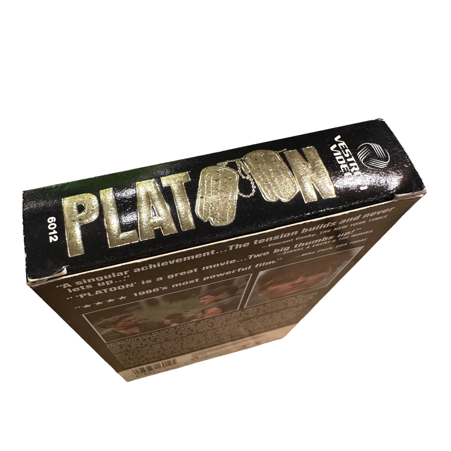VHS ビデオテープ 輸入版 プラトーンPlatoon 海外版 USA アメリカ ヴィンテージ ビデオ 紙ジャケ