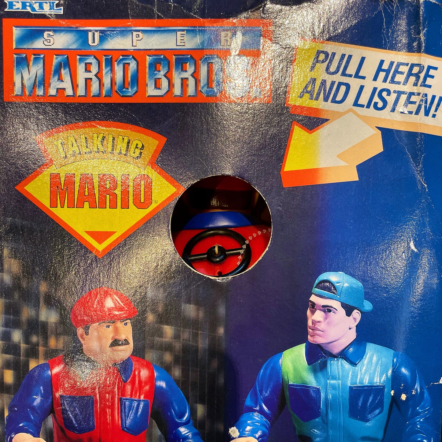 1993 ERTL SUPER MARIO BROS 映画 スーパーマリオ トーキングマリオ フィギュア TALKING MARIO ヴィンテージ