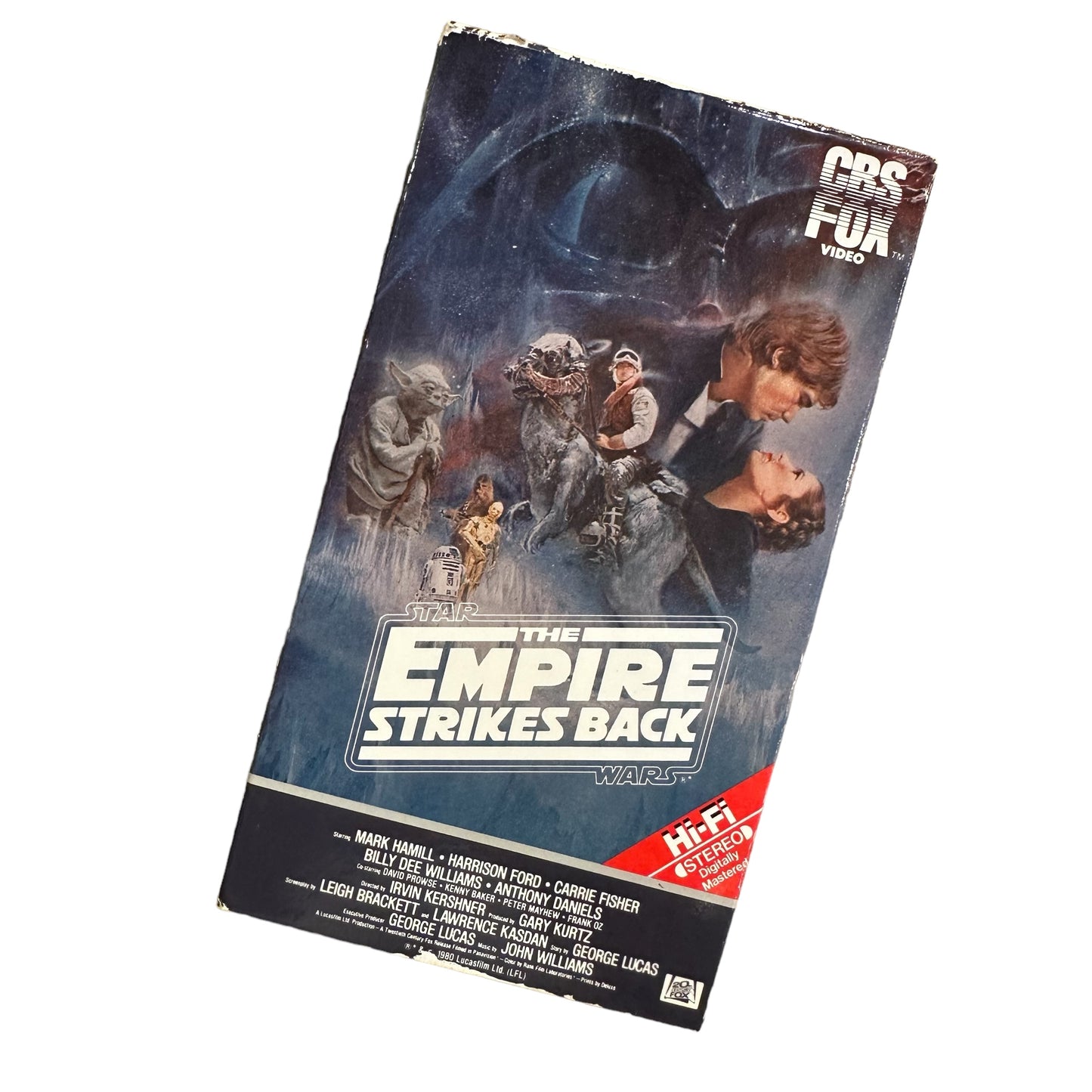 VHS ビデオテープ 輸入版 スター・ウォーズ 帝国の逆襲 STAR WARS The Empire Strikes Back 海外版 USA アメリカ ヴィンテージ ビデオ 紙ジャケ