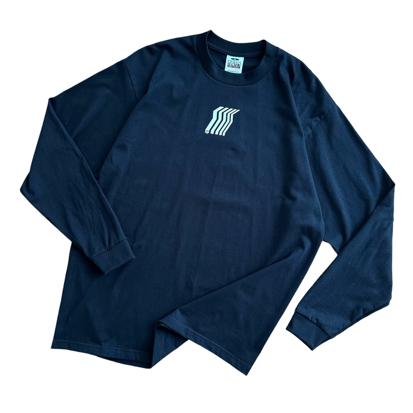 shockwave ロンTee リピト・イシュタール ロンT オリジナルTシャツ PRO CLUB プロクラブ LIPIT ブラック
