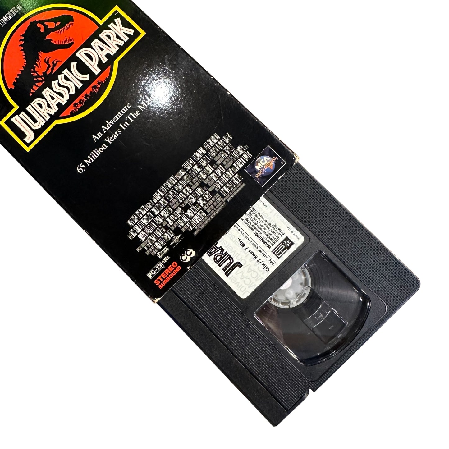 VHS ビデオテープ 輸入版 ジュラシック・パーク JURASSIC PARK 海外版 USA アメリカ ヴィンテージ ビデオ 紙ジャケ