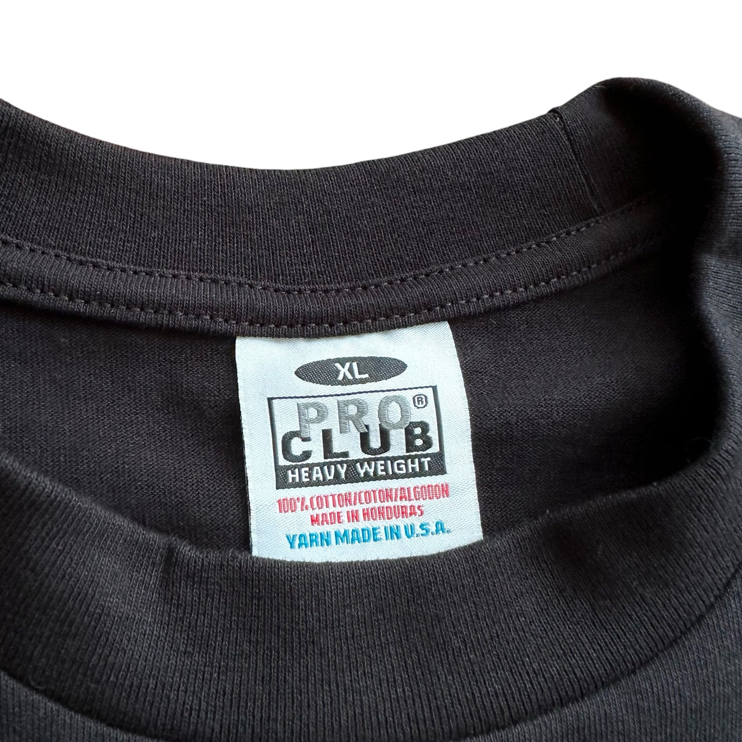 shockwave ロンTee リピト・イシュタール ロンT オリジナルTシャツ PRO CLUB プロクラブ LIPIT ブラック