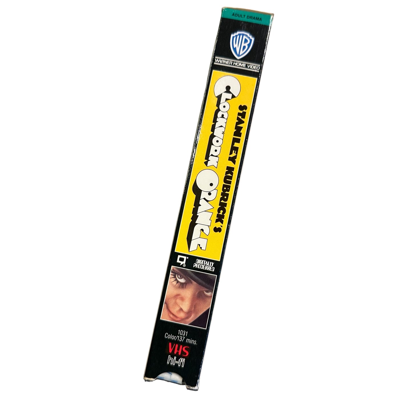 VHS ビデオテープ 輸入版 時計じかけのオレンジ A Clockwork Orange 海外版 USA アメリカ ヴィンテージ ビデオ 紙ジャケ