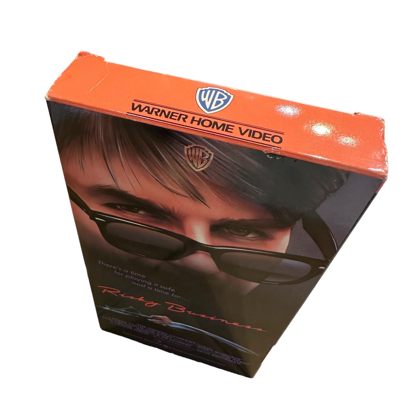 VHS ビデオテープ 卒業白書 Risky Business 海外版 USA アメリカ ヴィンテージ ビデオ 紙ジャケ