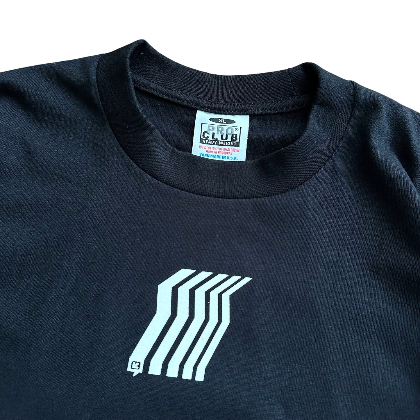 shockwave ロンTee リピト・イシュタール ロンT オリジナルTシャツ PRO CLUB プロクラブ LIPIT ブラック