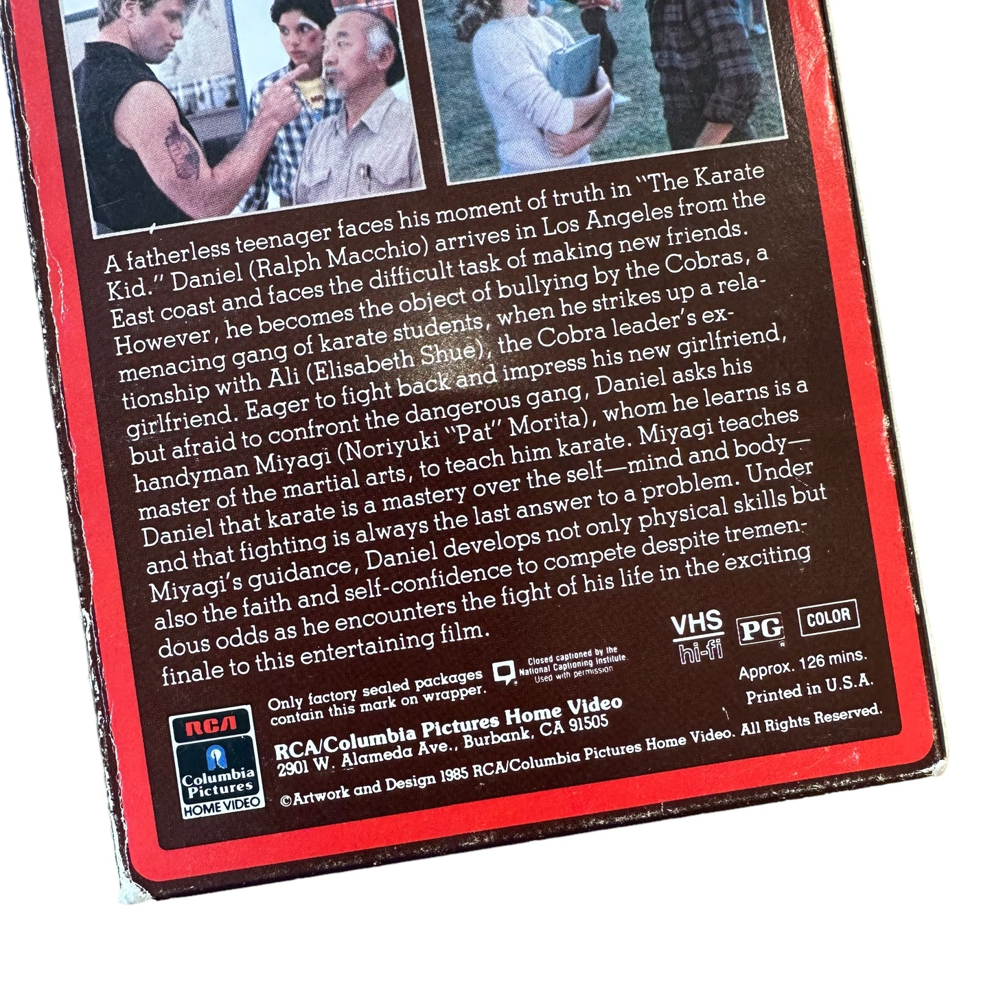 VHS ビデオテープ 輸入版 The Karate Kids ベストキッド 海外版 USA アメリカ ヴィンテージ ビデオ 紙ジャケ