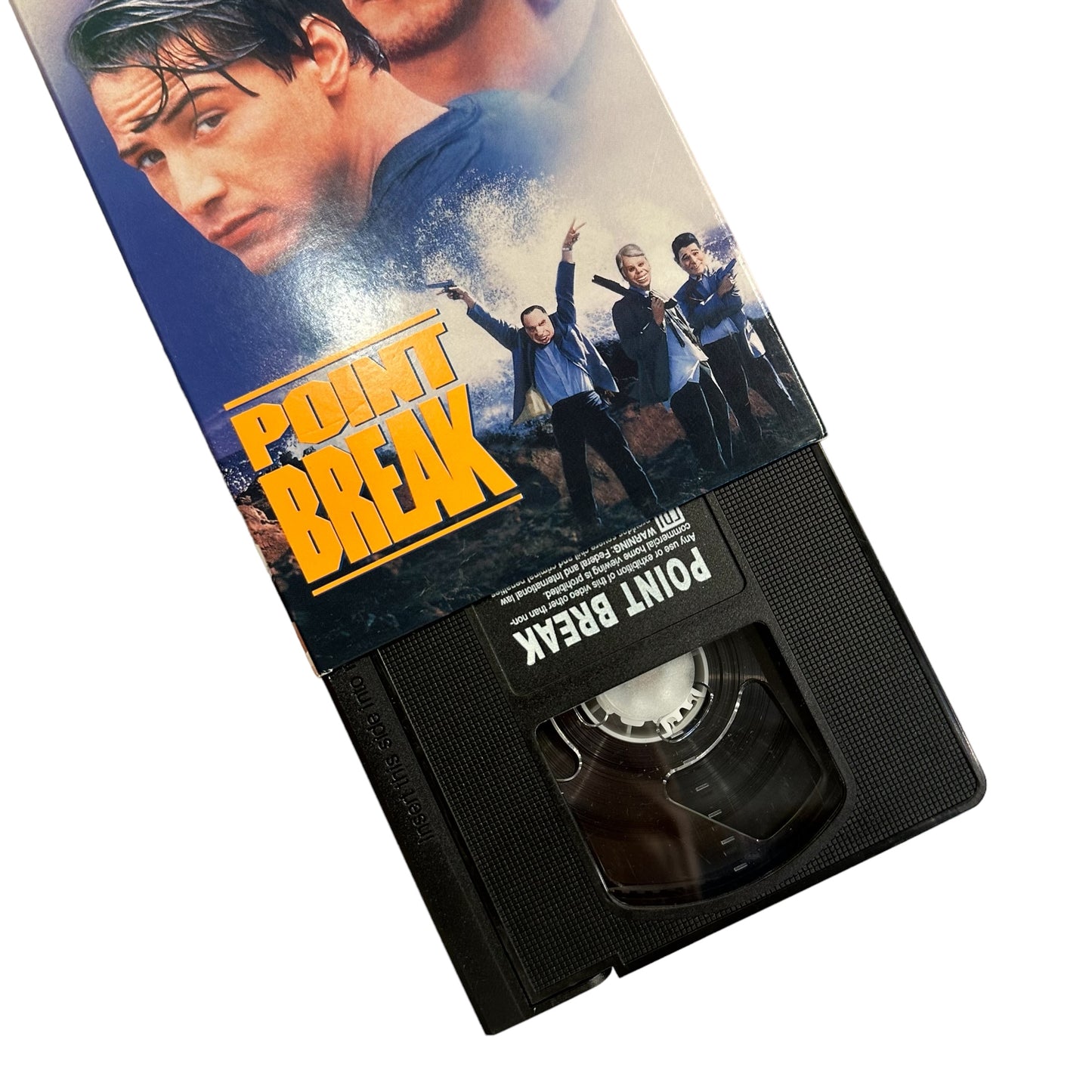 VHS ビデオテープ ハートブルー Point Break 海外版 USA アメリカ ヴィンテージ ビデオ 紙ジャケ