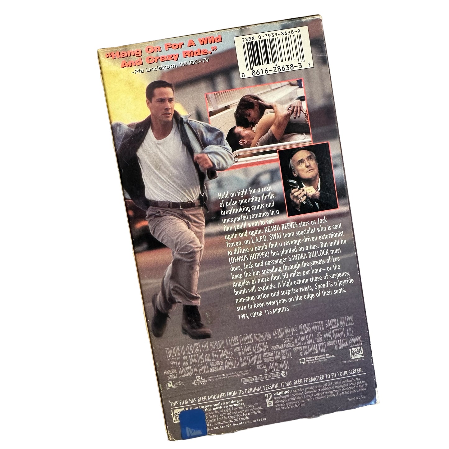 VHS ビデオテープ 輸入版 スピード Speed 海外版 USA アメリカ ヴィンテージ ビデオ 紙ジャケ