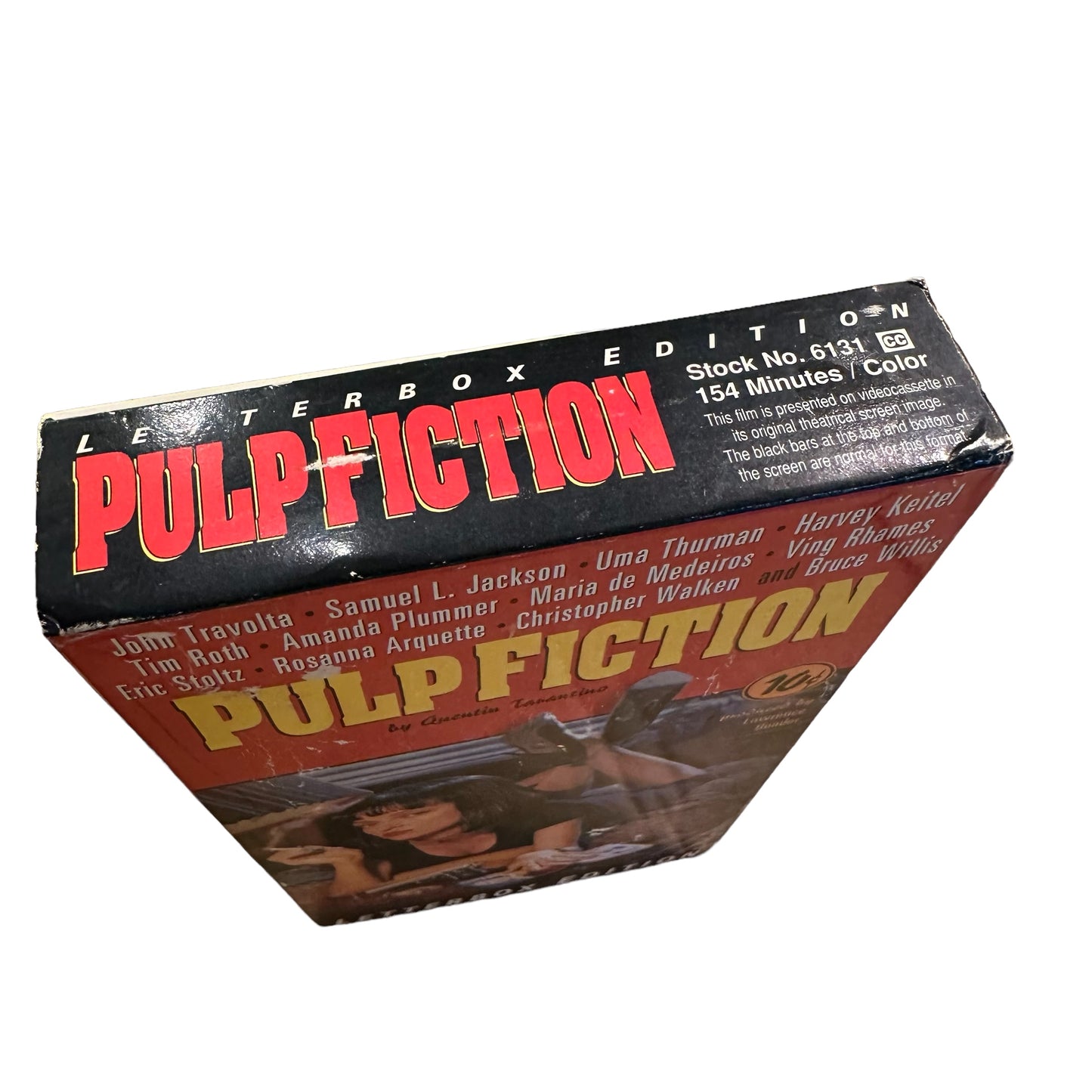 VHS ビデオテープ 輸入版 パルプ・フィクション Pulp Fiction 海外版 USA アメリカ ヴィンテージ ビデオ 紙ジャケ