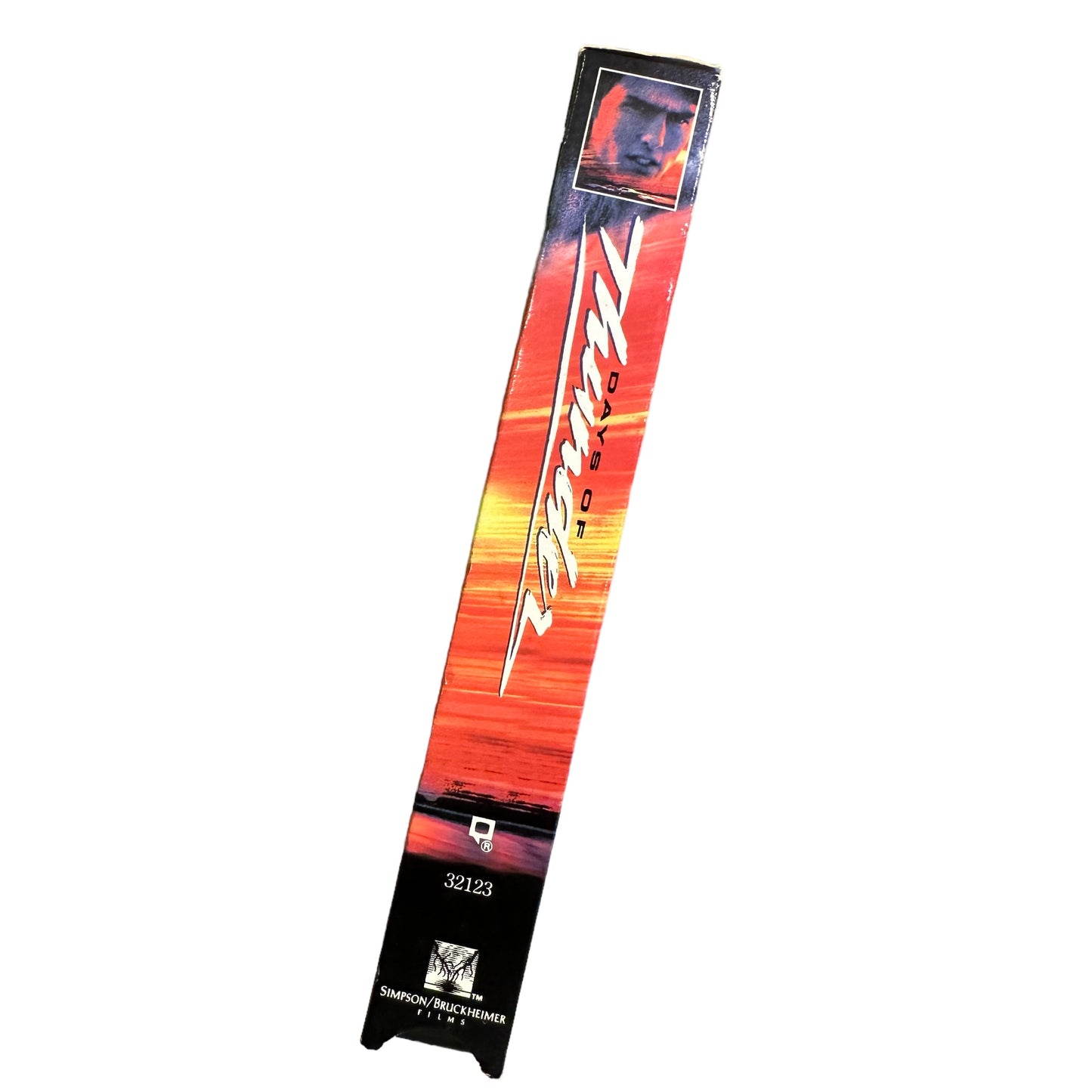 VHS ビデオテープ 輸入版 デイズ・オブ・サンダー Days of Thunder 海外版 USA アメリカ ヴィンテージ ビデオ 紙ジャケ