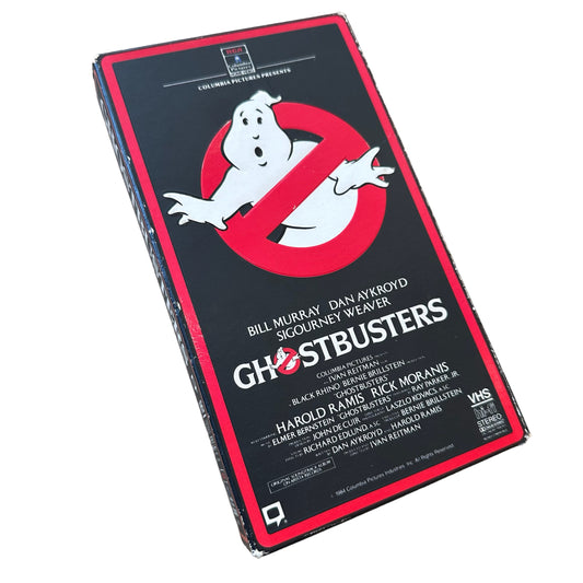 VHS ビデオテープ 輸入版 ゴーストバスターズ GHOSTBUSTERS 海外版 USA アメリカ ヴィンテージ ビデオ 紙ジャケ