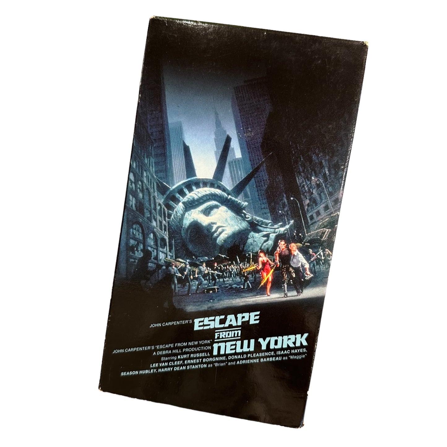 VHS ビデオテープ 輸入版 ニューヨーク1997 Escape from New York 海外版 USA アメリカ ヴィンテージ ビデオ 紙ジャケ