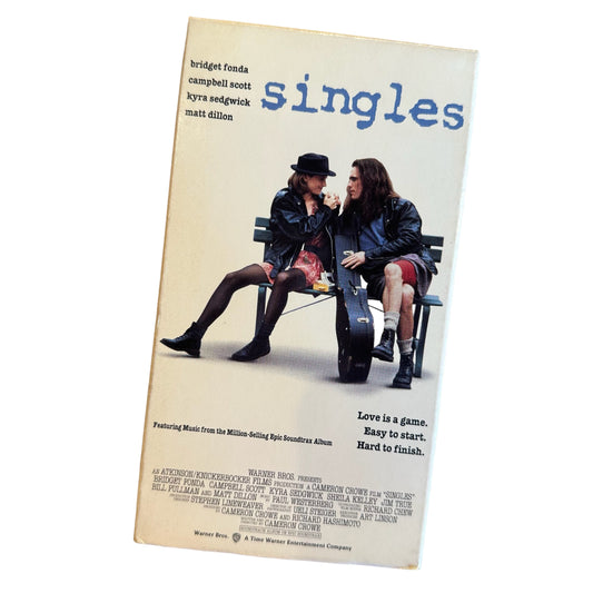 VHS ビデオテープ 輸入版 singles シングルス 海外版 USA アメリカ ヴィンテージ ビデオ 紙ジャケ