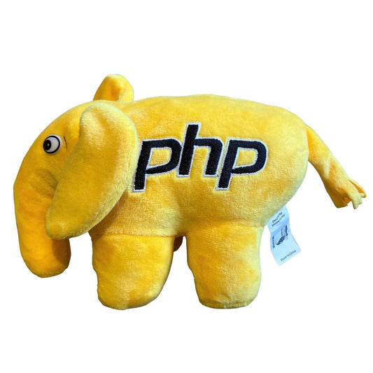 PHP elePHPant ELEPHANT プラッシュ ドール ぬいぐるみ plush doll ヴィンテージ