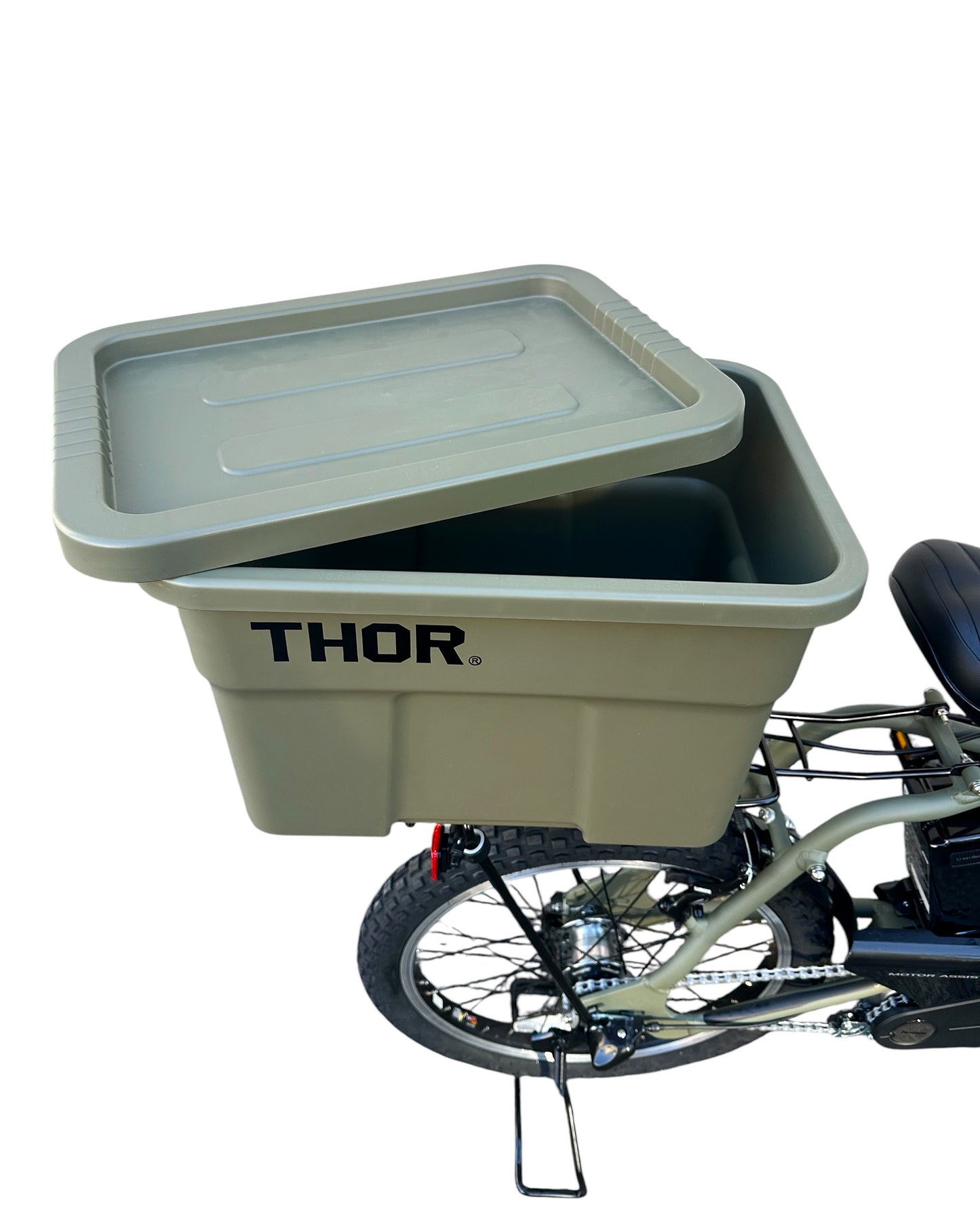 Panasonic EZ LIPIT CUSTOM パナソニックEZ オリーブ THOR リピトカスタム 電動自転車 THORコンテナ