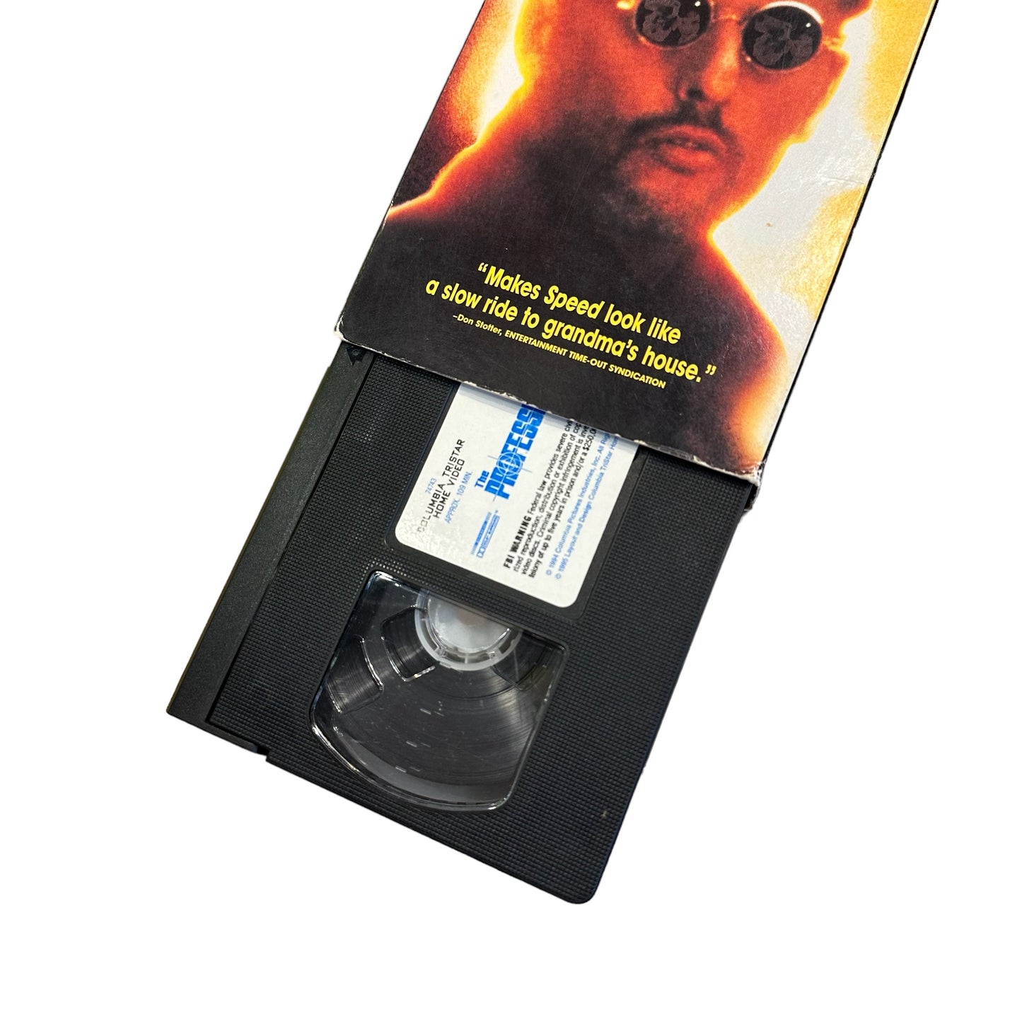 VHS ビデオテープ 輸入版 レオン The Professional 海外版 USA アメリカ ヴィンテージ ビデオ 紙ジャケ