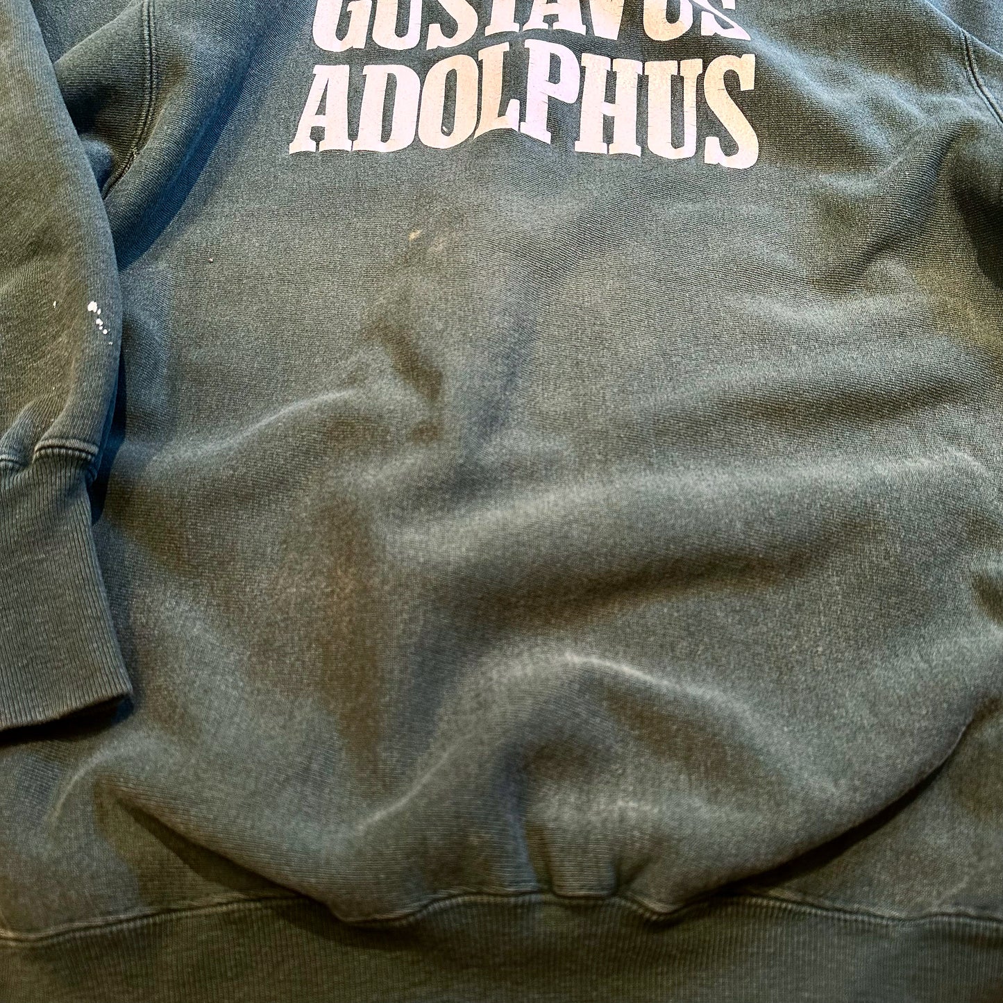 90s 刺繍タグ USA チャンピオンリバースウィーブ GUSTAVUS ADOLPHUS REVERSE WEAVE 古着 ヴィンテージ