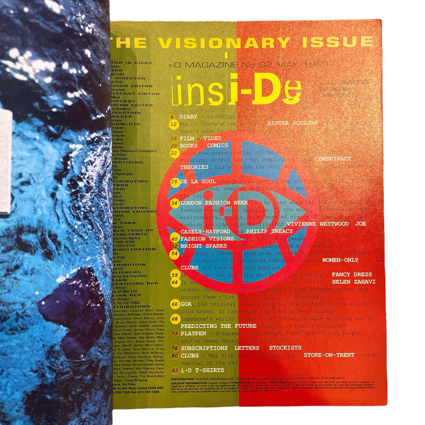 90s i-D magazine No 92