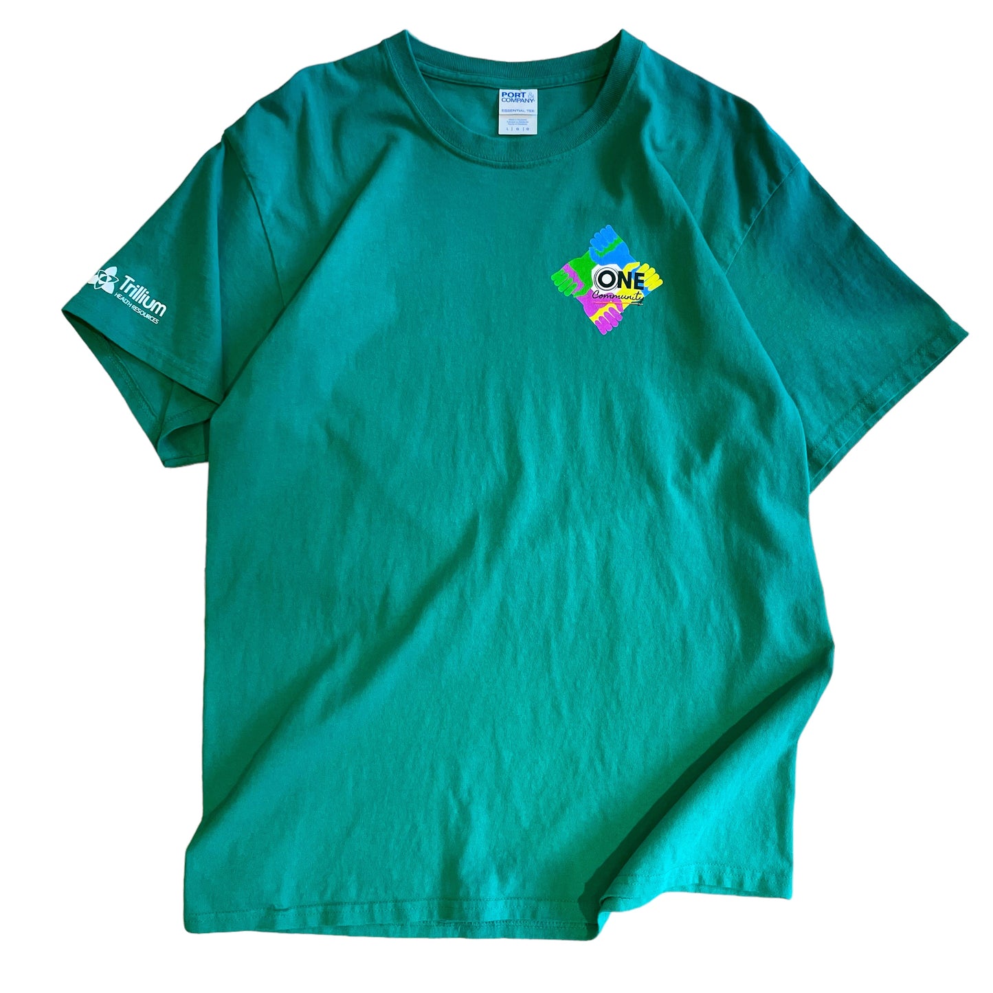90s〜00s〜 PORT and COMPANY T-shirt One Community Tシャツ ヴィンテージ 企業