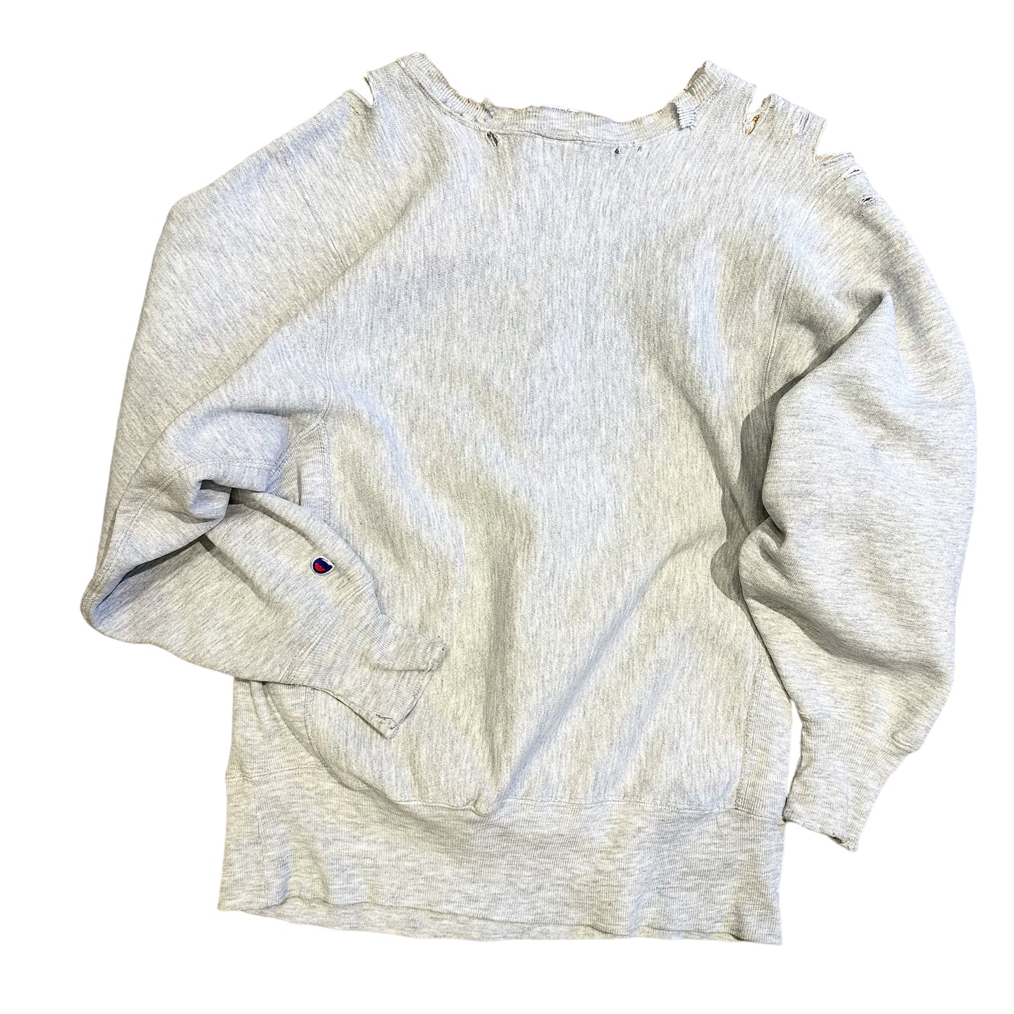 90s 刺繍タグ チャンピオンリバースウィーヴ MSU Champion REVERSE WEAVE ヴィンテージ ダメージ