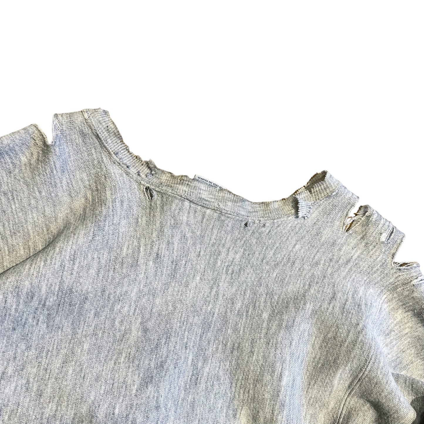 90s 刺繍タグ チャンピオンリバースウィーヴ MSU Champion REVERSE WEAVE ヴィンテージ ダメージ