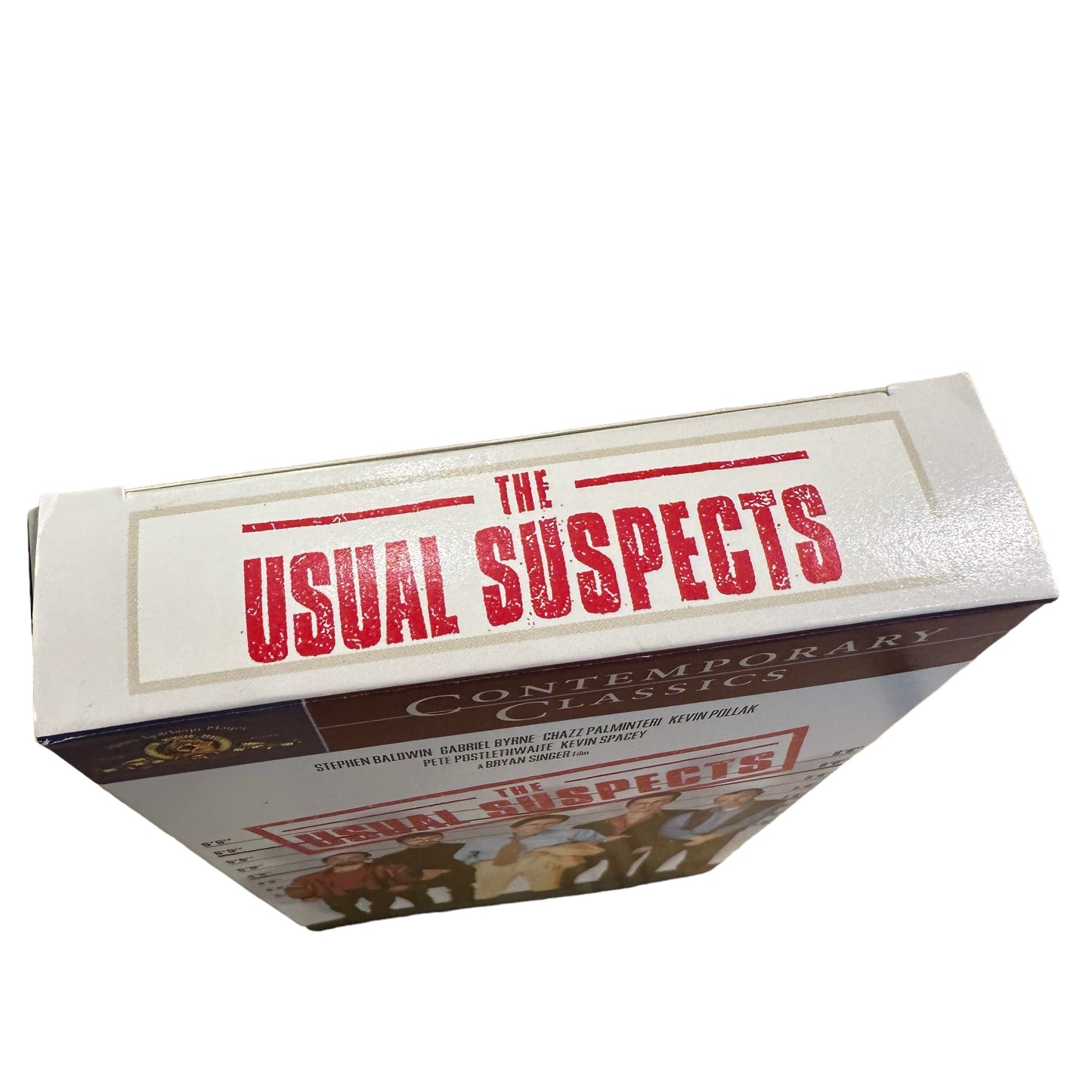 VHS ビデオテープ 輸入版 ユージュアル・サスペクツ The Usual Suspects 海外版 USA アメリカ ヴィンテージ ビデオ 紙ジャケ