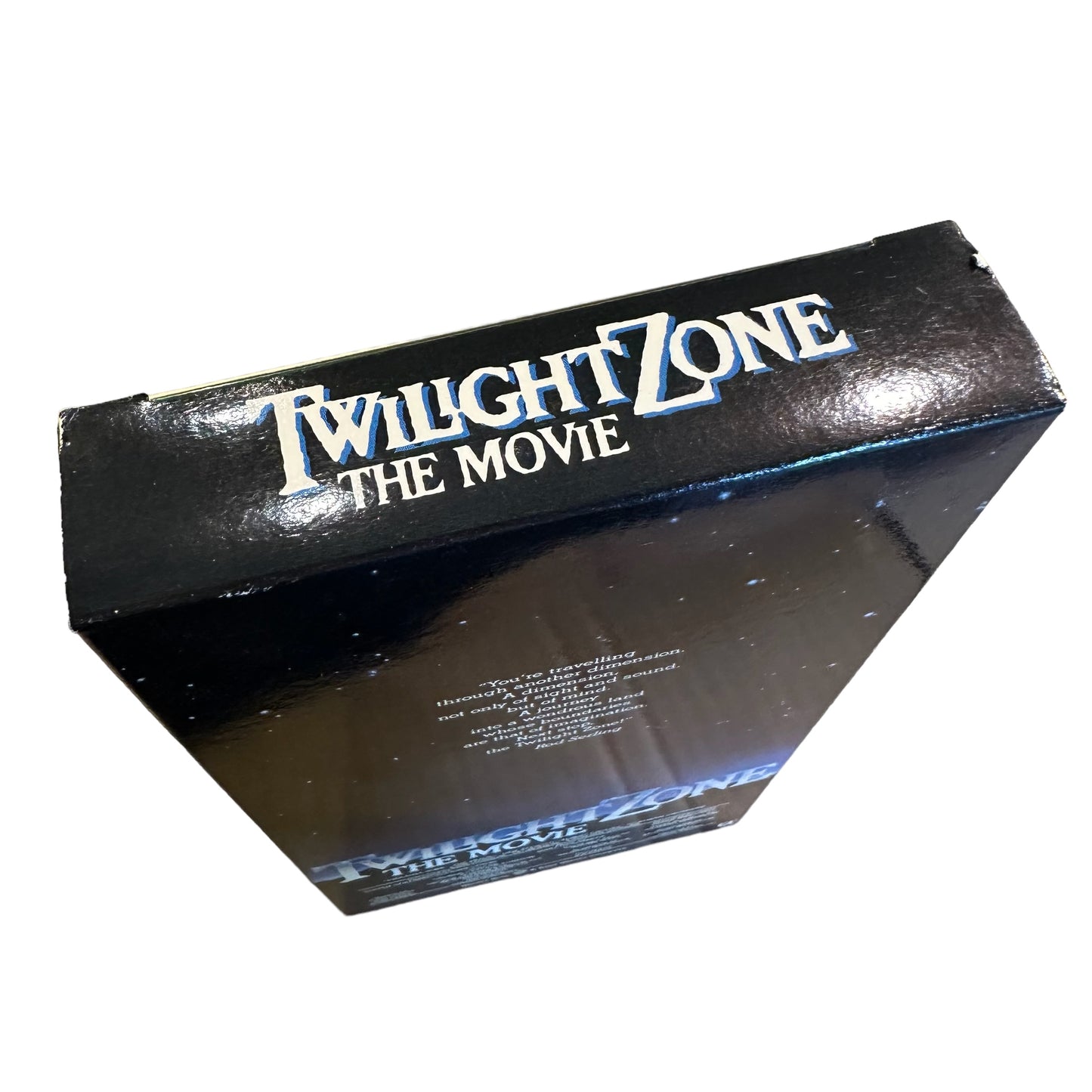 VHS ビデオテープ 輸入版 トワイライト・ゾーン TWILIGHT ZONE THE MOVIE 海外版 USA アメリカ ヴィンテージ ビデオ 紙ジャケ