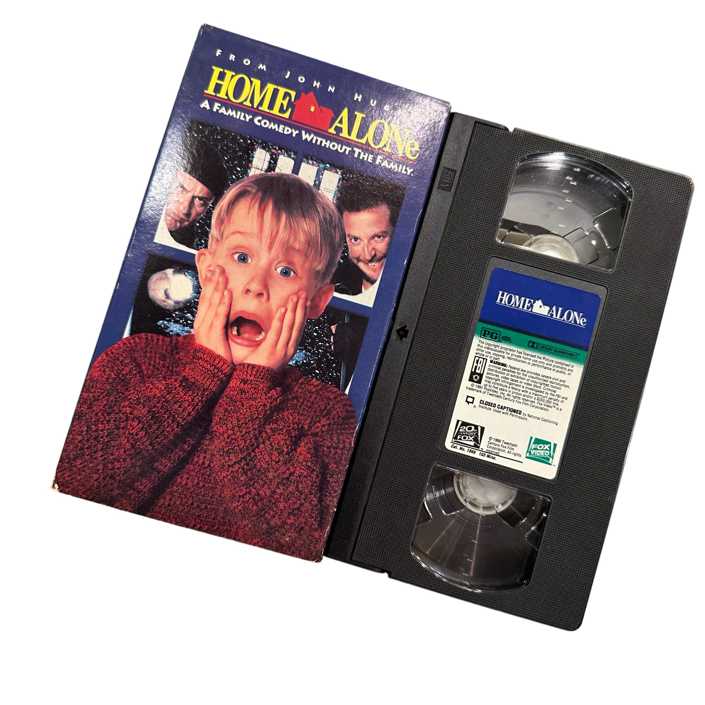 VHS ビデオテープ 輸入版 ホーム・アローン Home Alone 海外版 USA アメリカ ヴィンテージ ビデオ 紙ジャケ