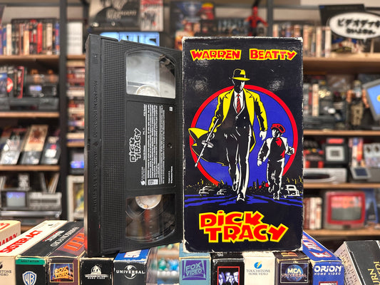 VHS ビデオテープ 輸入盤 ディック・トレイシー Dick Tracy アメコミ 海外版 USA アメリカ ヴィンテージ ビデオ 紙ジャケ