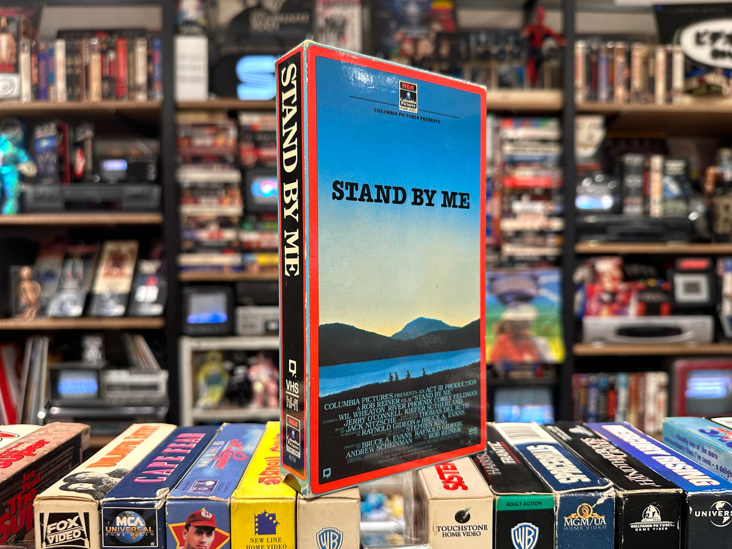 VHS ビデオテープ 輸入盤 スタンド・バイ・ミー STAND BY ME 海外版 USA アメリカ ヴィンテージ ビデオ 紙ジャケ