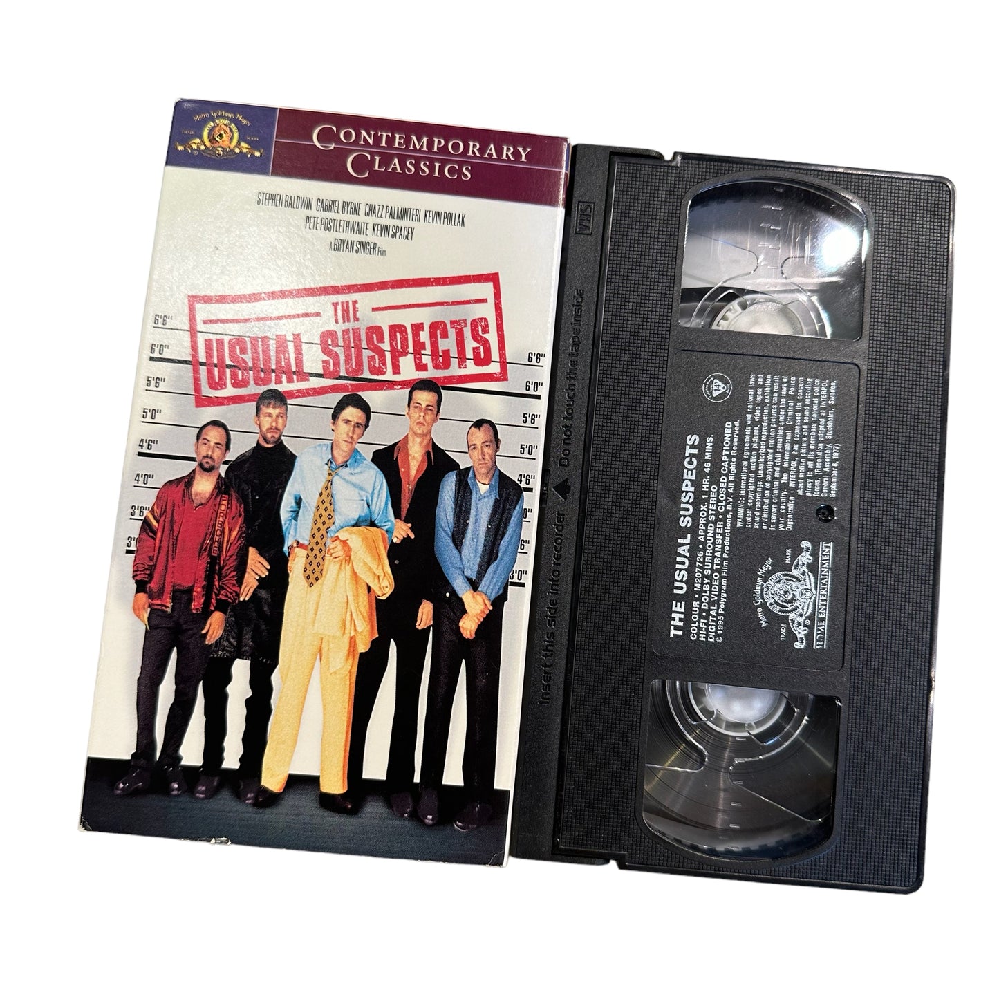 VHS ビデオテープ 輸入版 ユージュアル・サスペクツ The Usual Suspects 海外版 USA アメリカ ヴィンテージ ビデオ 紙ジャケ