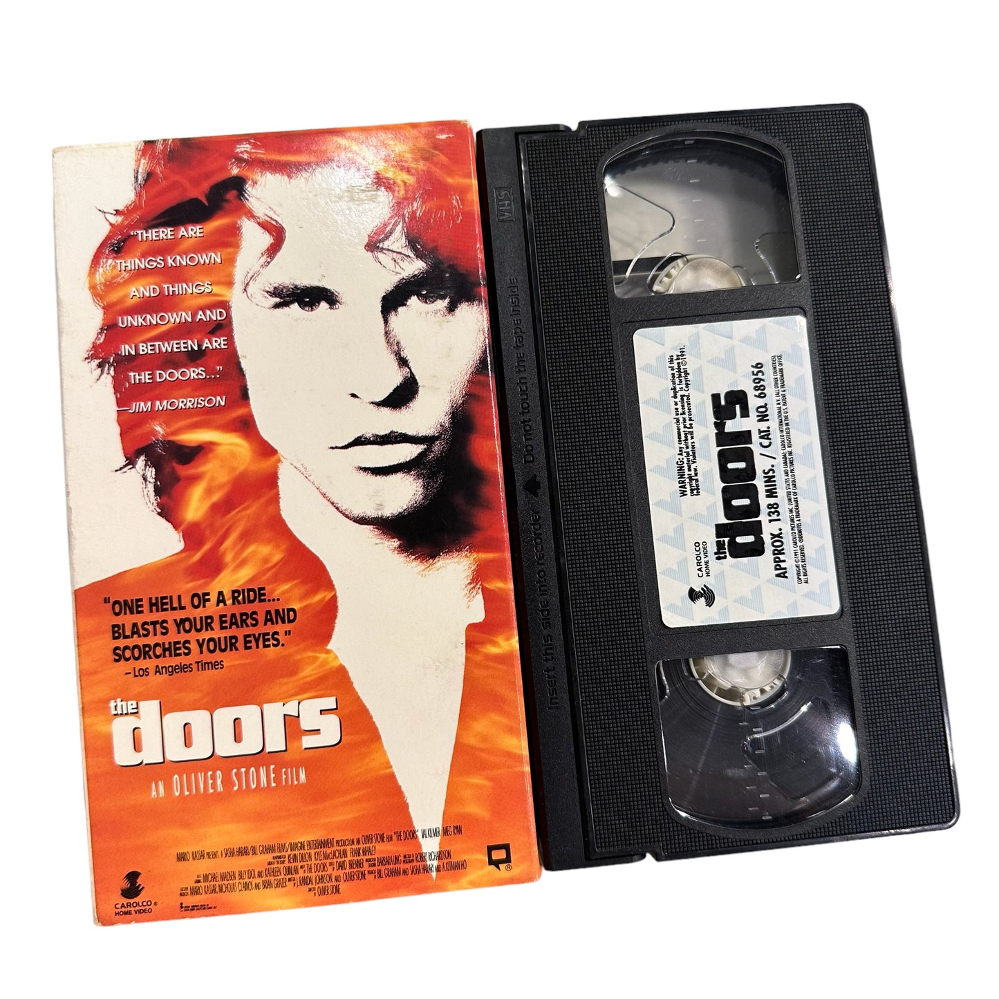 VHS ビデオテープ 輸入版 ドアーズ The Doors 海外版 USA アメリカ ヴィンテージ ビデオ 紙ジャケ