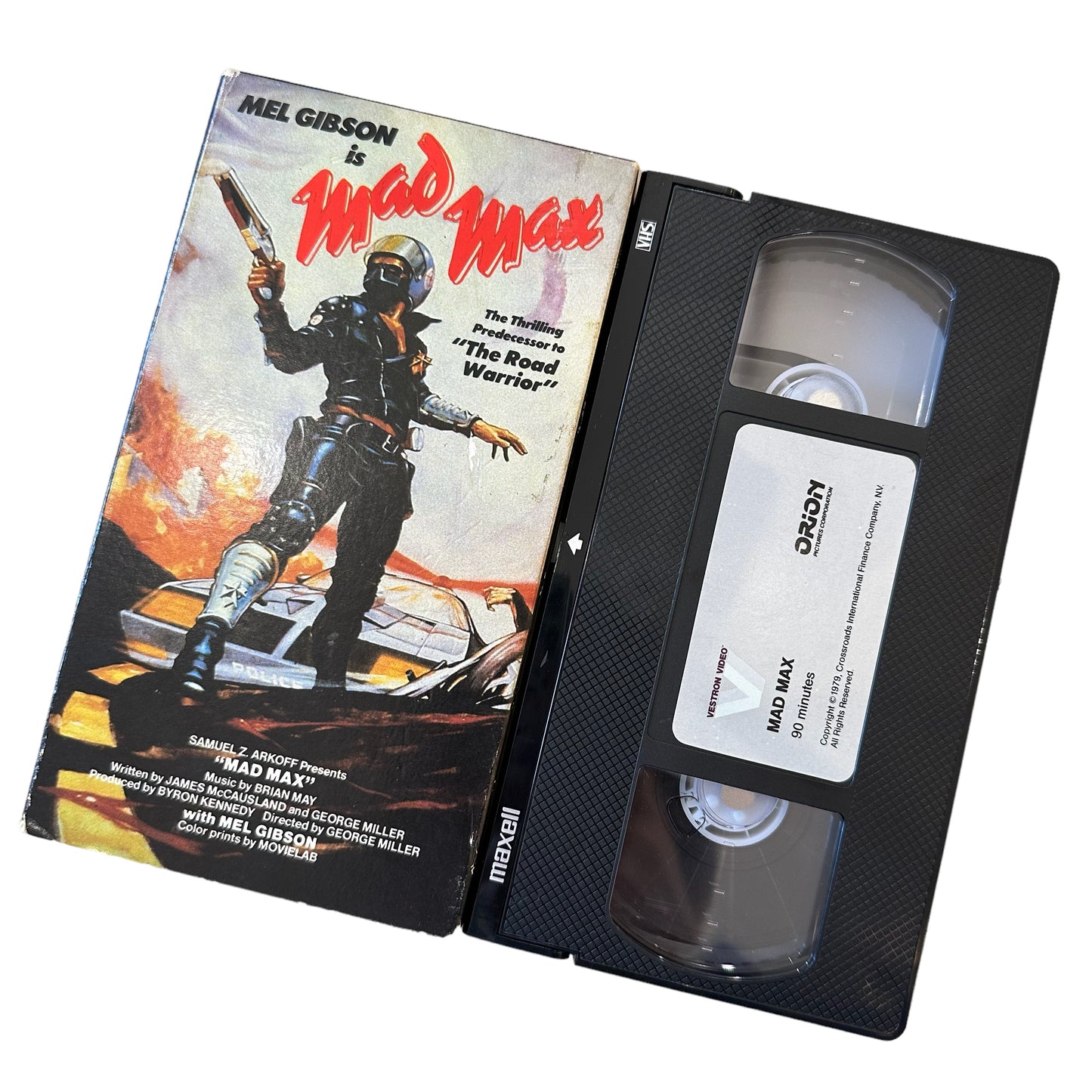 VHS ビデオテープ 輸入版 マッド・マックス MAD MAX 海外版 USA アメリカ ヴィンテージ ビデオ 紙ジャケ