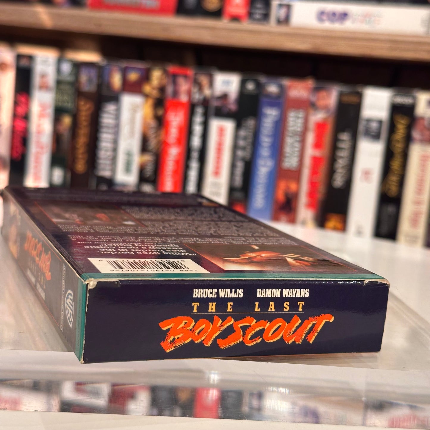 VHS ビデオテープ 輸入盤 THE LAST BOYSCOUT ライト・ボーイスカウト 海外版 USA アメリカ ビデオ 紙ジャケ
