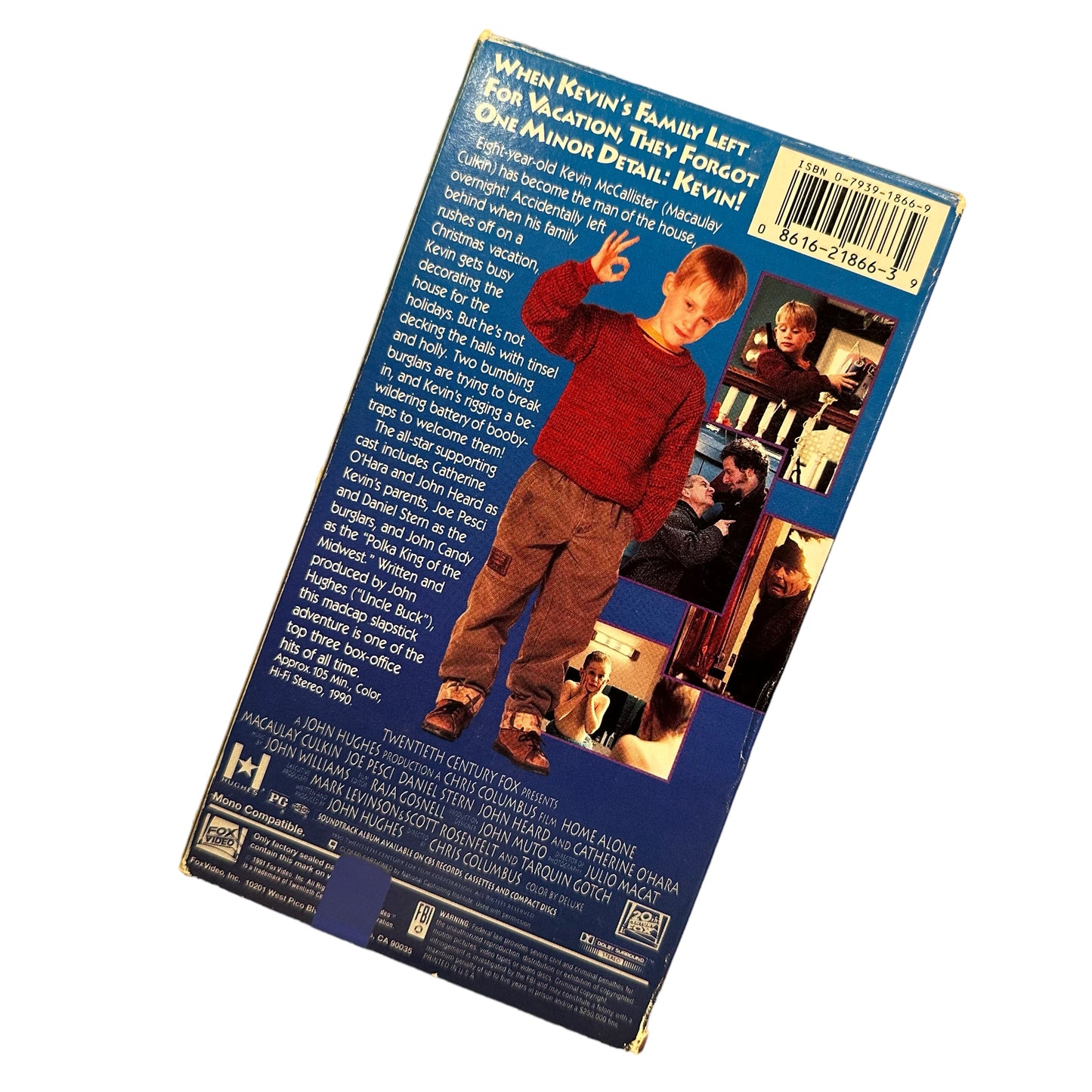 VHS ビデオテープ 輸入版 ホーム・アローン Home Alone 海外版 USA アメリカ ヴィンテージ ビデオ 紙ジャケ