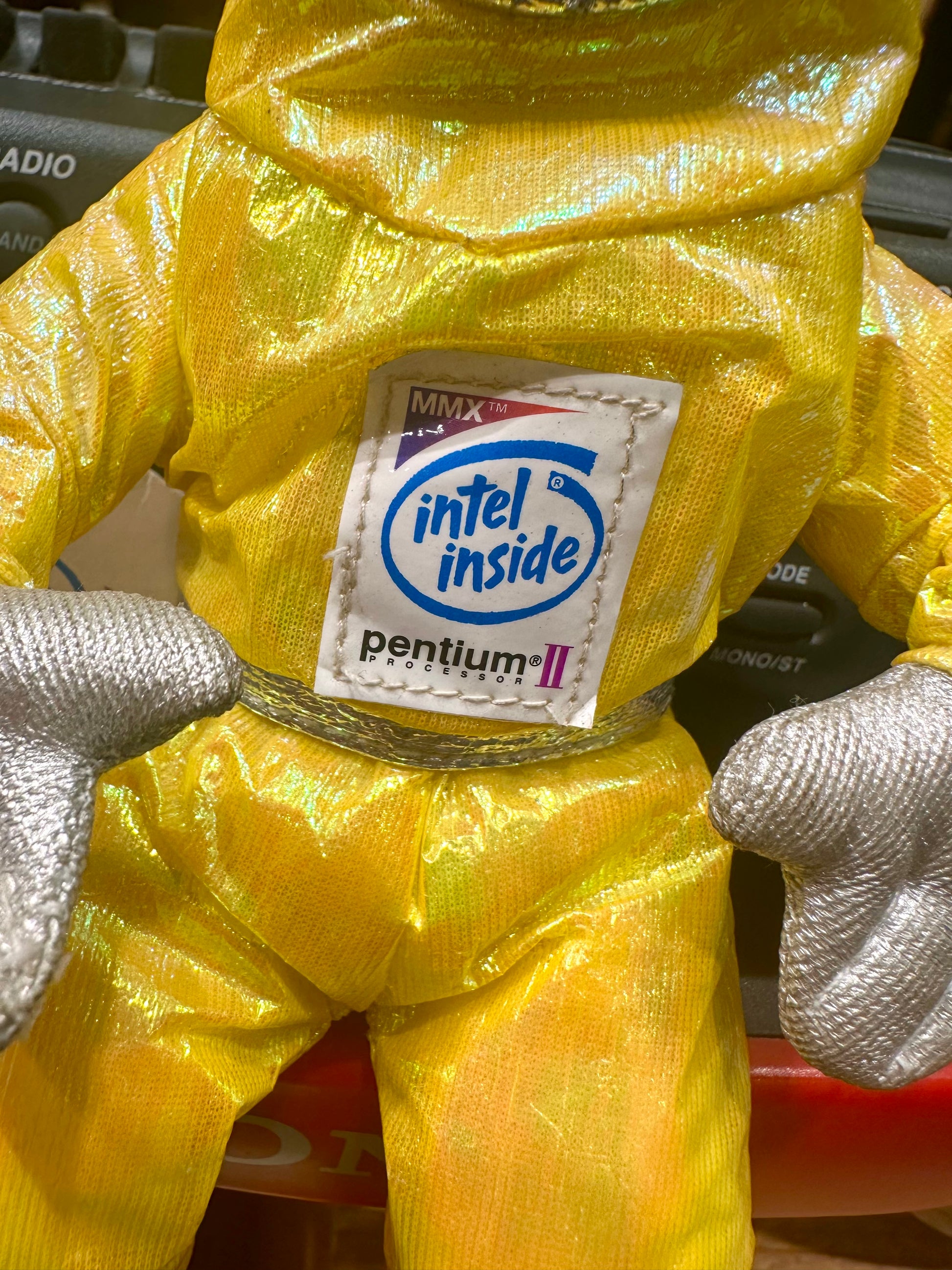 1997 intel インテル バニーピープル Bunny People Plush Doll 8