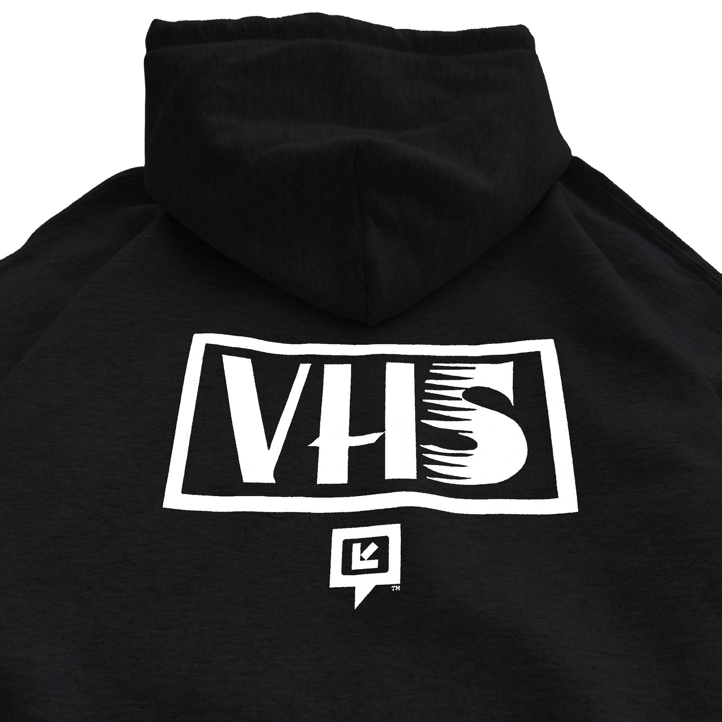 受注販売 SKIFF x LIPIT VIDEO VHSKIFF10 HOODIE パーカー GILDAN ブラック スキフ x リピト オリジナル