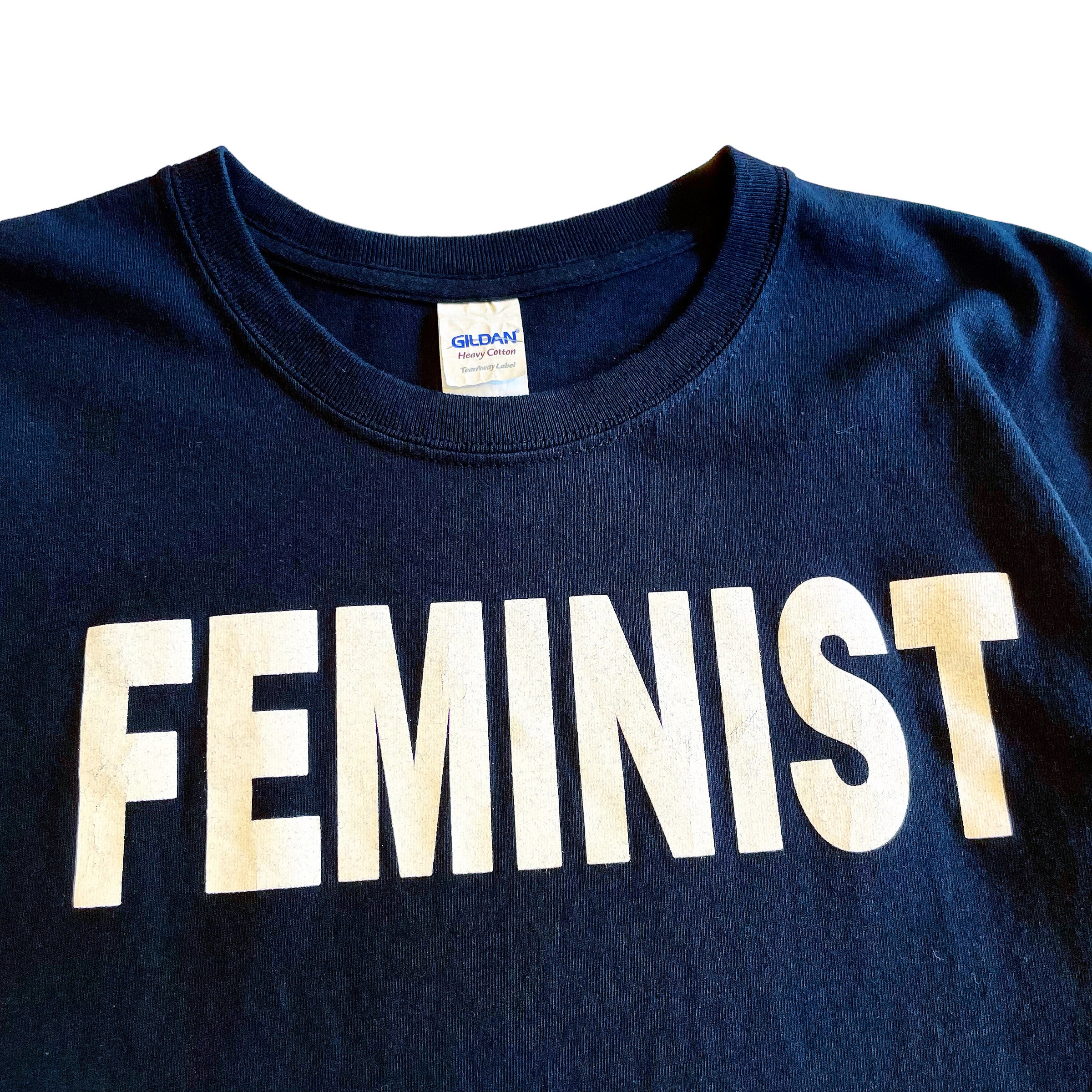 90s〜00s〜 GILDAN T-shirt FEMINIST フェミニスト Tシャツ
