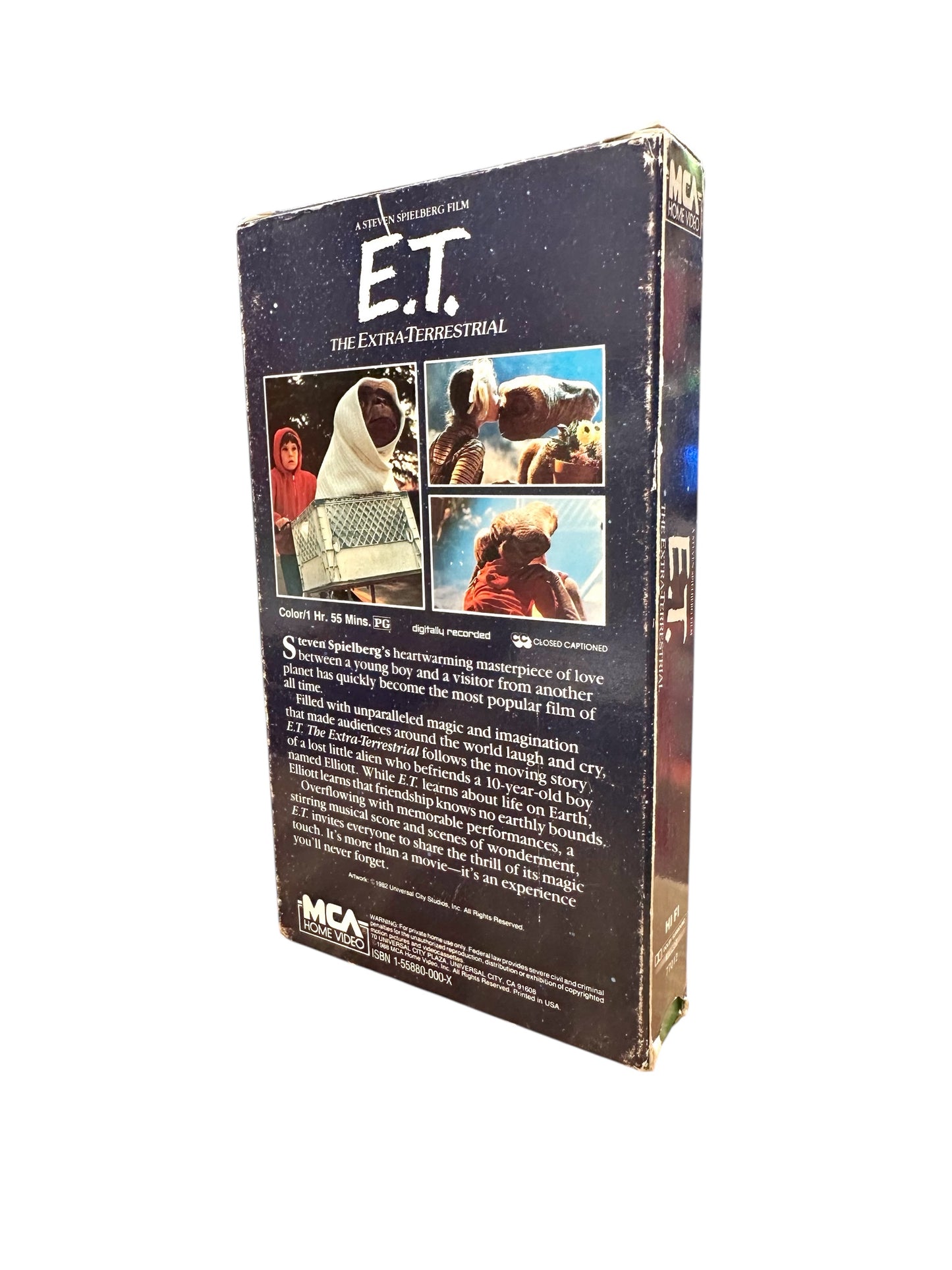 VHS ビデオテープ 輸入版 E.T. The Extra-Terrestrial イーティー 海外版 USA アメリカ ヴィンテージ ビデオ 紙ジャケ