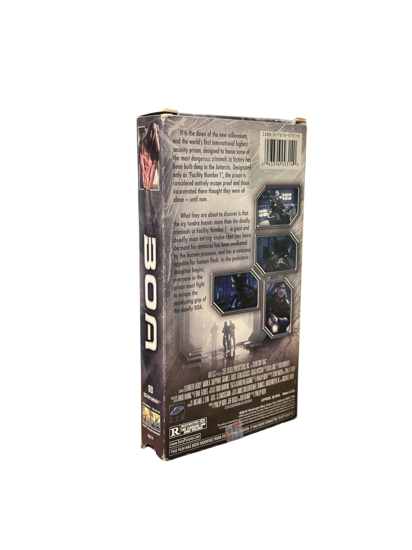 VHS ビデオテープ 輸入版 アイスランド BOA 海外版 USA アメリカ ヴィンテージ ビデオ 紙ジャケ