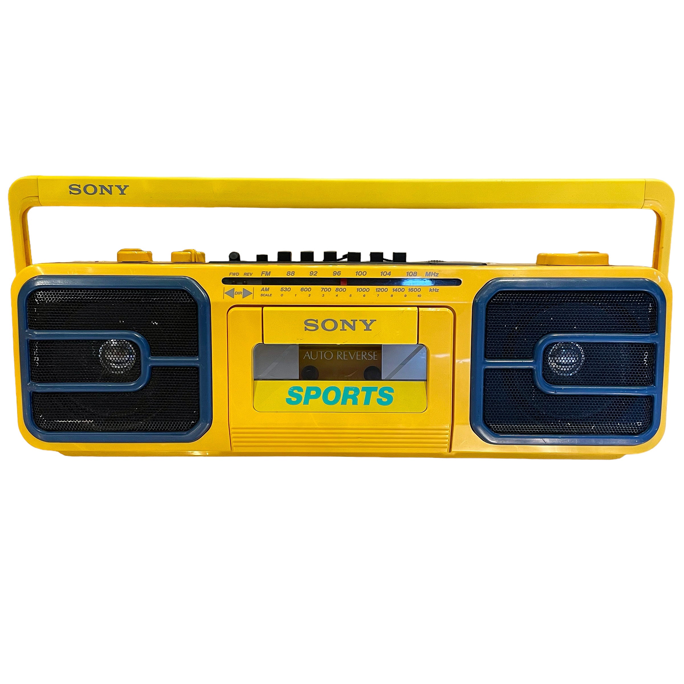 1985 ラジカセ SONY SPORTS ソニースポーツ Boombox CFS-950 IN BOX 可動品 箱付き ヴィンテージ –  Lipit-Ischtar（リピト・イシュタール）